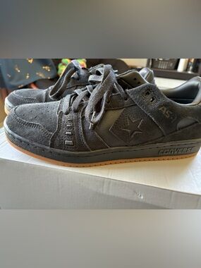 Converse AS-1 Black Suede One Star with Gum Sole